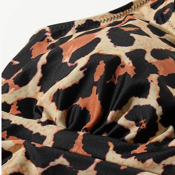 Women V Neck One Piece Swimsuit size XL - Picture 4 of 4